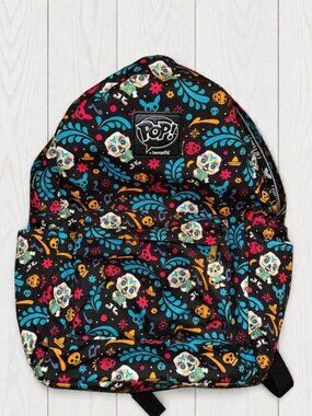 Loungefly Funko Pop Gabriel Fluffy Iglesias Day Of The Dead Sugar Skull Backpack